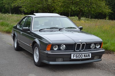 Lot 74 - 1988 BMW 635 CSi Highline