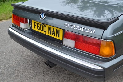 Lot 74 - 1988 BMW 635 CSi Highline