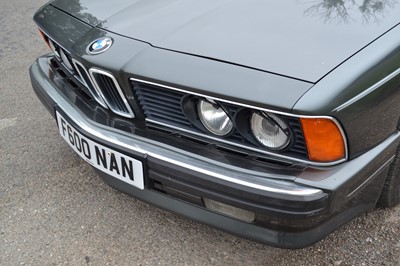 Lot 74 - 1988 BMW 635 CSi Highline
