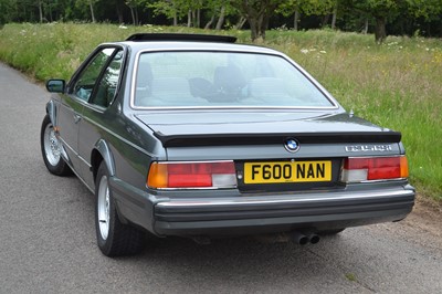 Lot 74 - 1988 BMW 635 CSi Highline