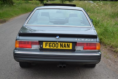 Lot 74 - 1988 BMW 635 CSi Highline
