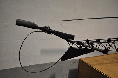 Lot 293 - James Bond Bell 47G Model Helicopter - Used in the Filming of 'You Only Live Twice'