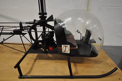 Lot 293 - James Bond Bell 47G Model Helicopter - Used in the Filming of 'You Only Live Twice'