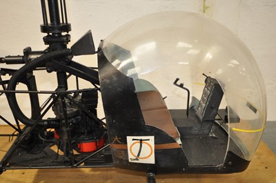 Lot 293 - James Bond Bell 47G Model Helicopter - Used in the Filming of 'You Only Live Twice'