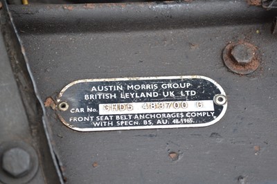 Lot 54 - 1979 MG B GT