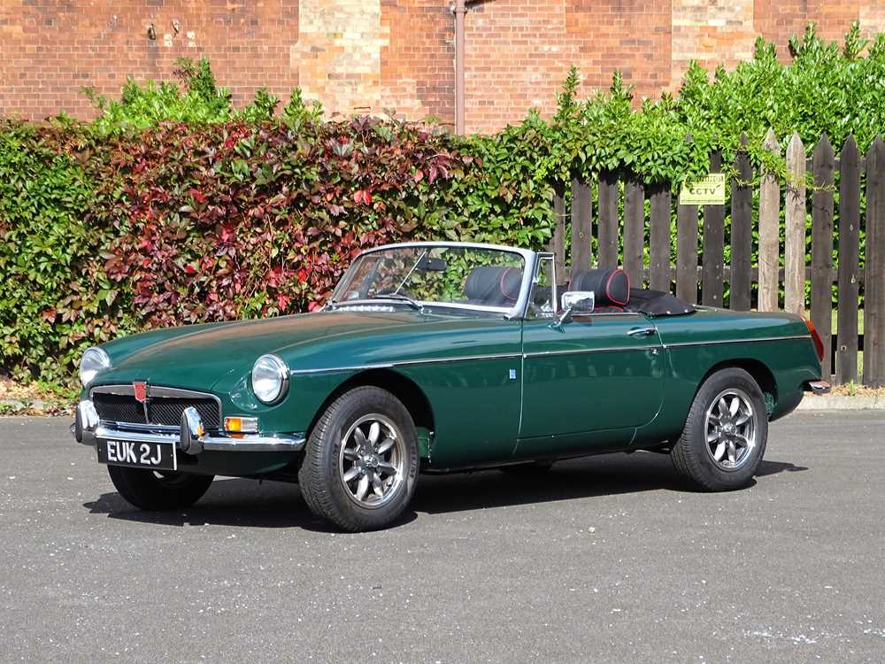 Lot 39 - 1971 MG B Roadster