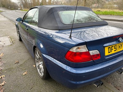Lot 76 - 2002 BMW M3 Convertible
