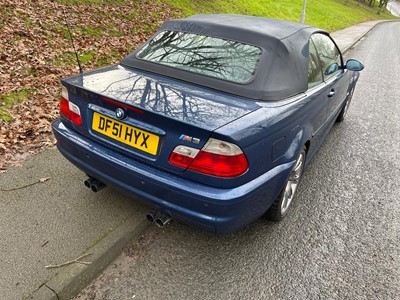 Lot 76 - 2002 BMW M3 Convertible
