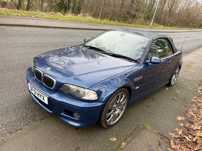 Lot 76 - 2002 BMW M3 Convertible