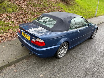 Lot 76 - 2002 BMW M3 Convertible