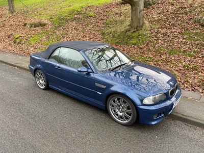 Lot 76 - 2002 BMW M3 Convertible