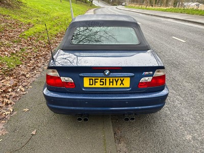 Lot 76 - 2002 BMW M3 Convertible