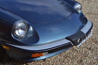 Lot 323 - 1989 Alfa Romeo Spider 2.0 S3