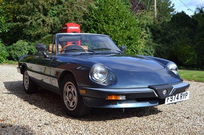 Lot 323 - 1989 Alfa Romeo Spider 2.0 S3