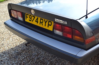 Lot 323 - 1989 Alfa Romeo Spider 2.0 S3