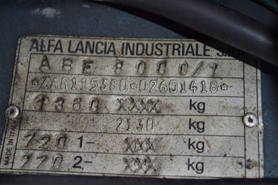 Lot 323 - 1989 Alfa Romeo Spider 2.0 S3
