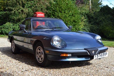 Lot 323 - 1989 Alfa Romeo Spider 2.0 S3