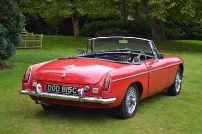 Lot 309 - 1965 MG B Roadster