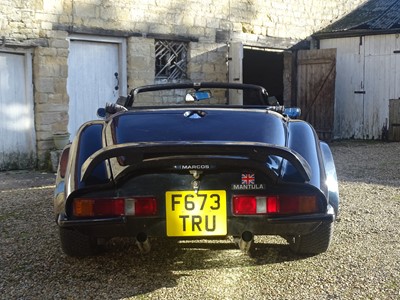 Lot 81 - 1988 Marcos Mantula Spyder