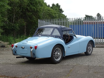 Lot 331 - 1958 Triumph TR3A