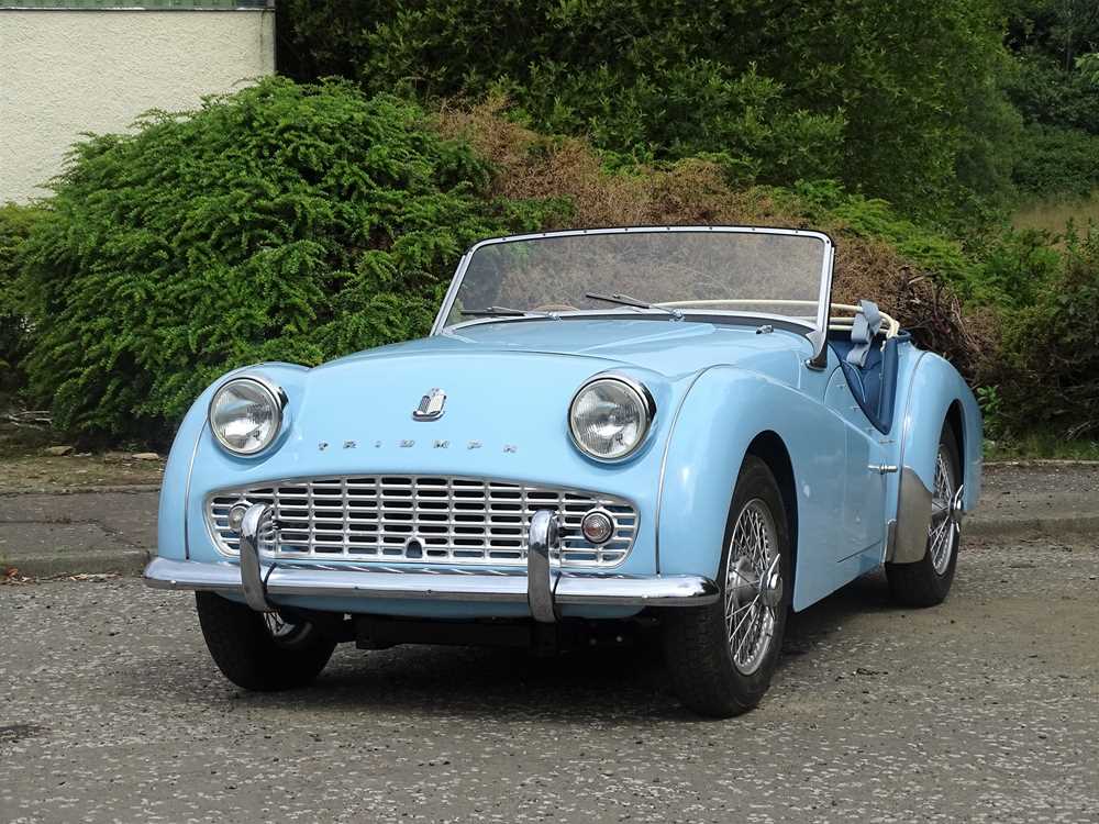 Lot 331 - 1958 Triumph TR3A