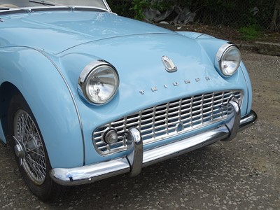 Lot 331 - 1958 Triumph TR3A