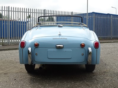Lot 331 - 1958 Triumph TR3A