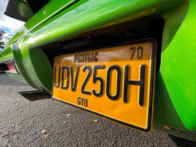 Lot 17 - 1970 Pontiac GTO