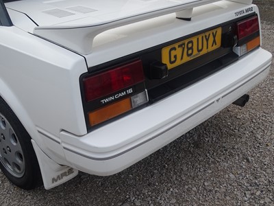 Lot 49 - 1990 Toyota MR2
