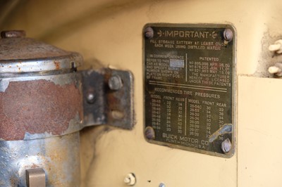 Lot 55 - 1926 Buick Standard Six Tourer