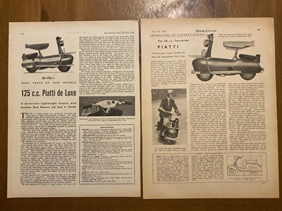 Lot 136 - 1959 Piatti Scooter
