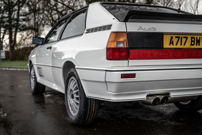 Lot 95 - 1983 Audi Quattro 10V