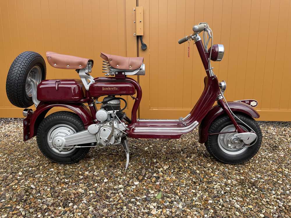 Lot 109 - 1951 Lambretta Model D125 Mk1
