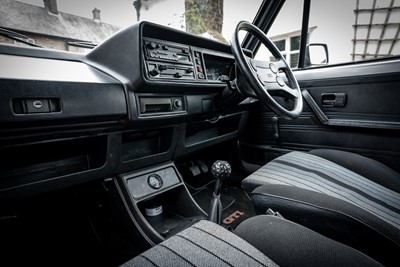 Lot 98 - 1984 Volkswagen Golf GTI Campaign