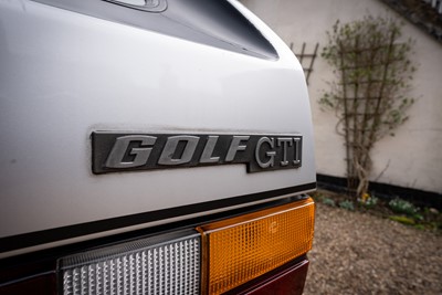 Lot 98 - 1984 Volkswagen Golf GTI Campaign