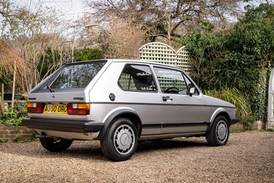 Lot 98 - 1984 Volkswagen Golf GTI Campaign