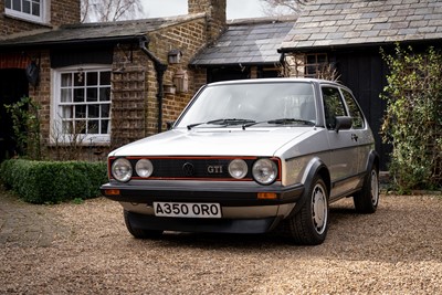 Lot 98 - 1984 Volkswagen Golf GTI Campaign