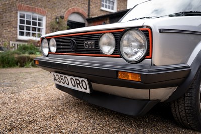 Lot 98 - 1984 Volkswagen Golf GTI Campaign