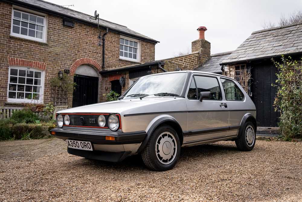 Lot 98 - 1984 Volkswagen Golf GTI Campaign