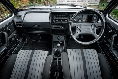 Lot 98 - 1984 Volkswagen Golf GTI Campaign