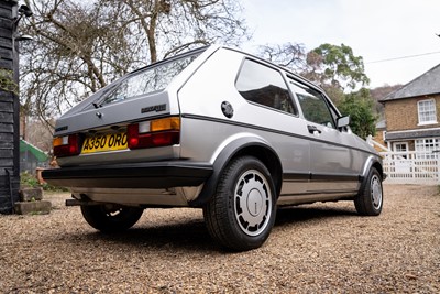 Lot 98 - 1984 Volkswagen Golf GTI Campaign
