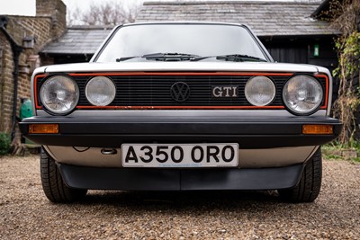 Lot 98 - 1984 Volkswagen Golf GTI Campaign