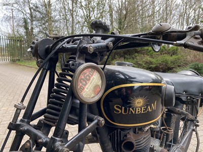 Lot 261 - 1933 Sunbeam Model 8