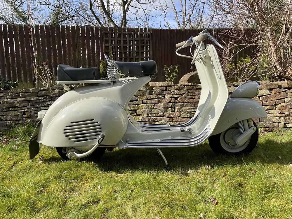 Lot 108 - 1954 Vespa VM2T Faro Basso