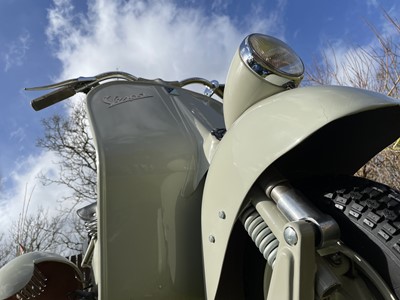 Lot 108 - 1954 Vespa VM2T Faro Basso