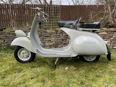Lot 108 - 1954 Vespa VM2T Faro Basso