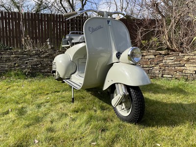 Lot 108 - 1954 Vespa VM2T Faro Basso