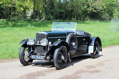 Lot 84 - 1931 Alvis 12/60 TK Beetleback Tourer