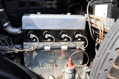 Lot 84 - 1931 Alvis 12/60 TK Beetleback Tourer