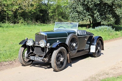 Lot 84 - 1931 Alvis 12/60 TK Beetleback Tourer
